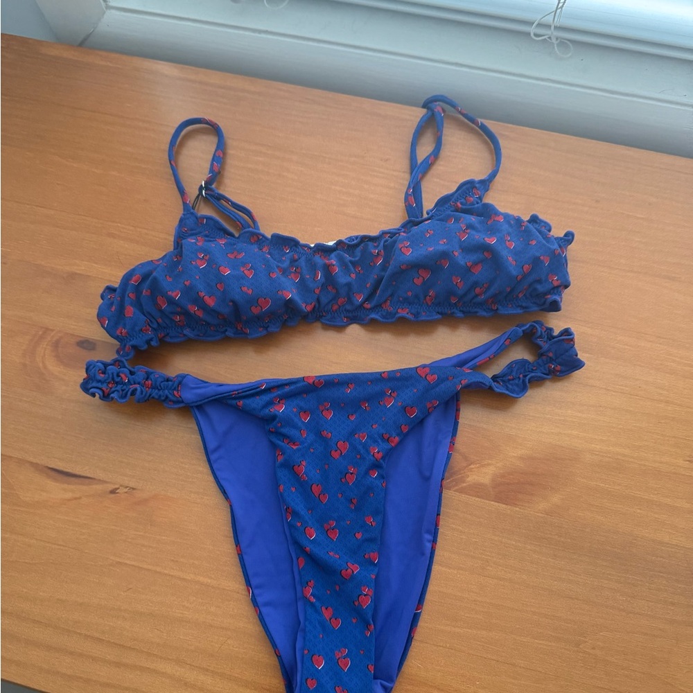 Blackbough swim heartache pointelle set size small